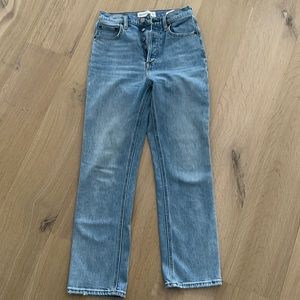 DENIM FORUM - ARLO HIGH RISE STRAIGHT LEG 26L